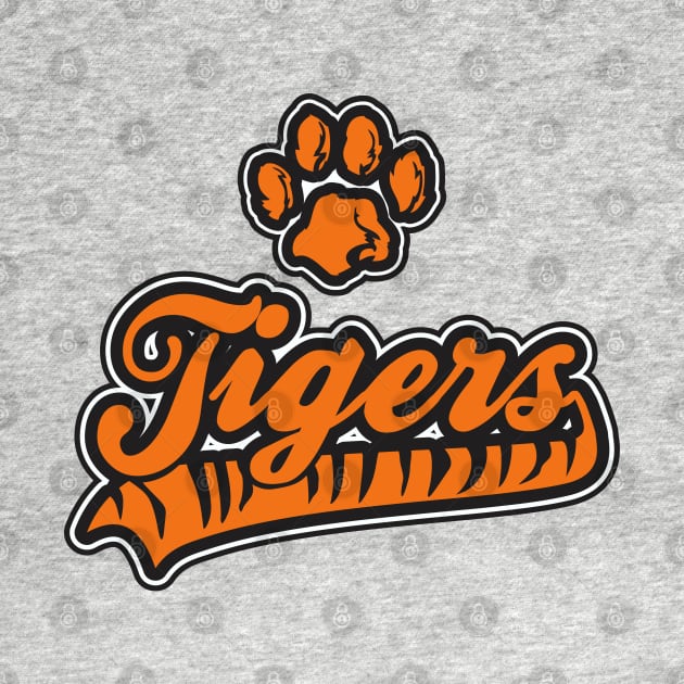 Tigers Team Logo by DavesTees